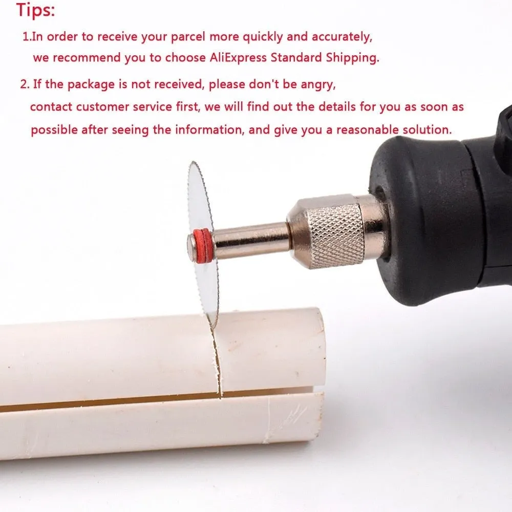 11pcs Set Mini Circular Saw Blade Stainless Steel Cutting Disc Wood Cutting Wheel for Rotary Tool Electric Tool