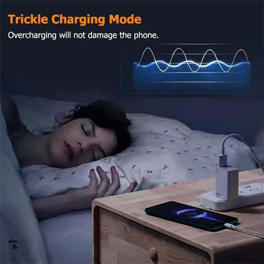 33W Fast Phone Charger for Xiaomi & iPhone