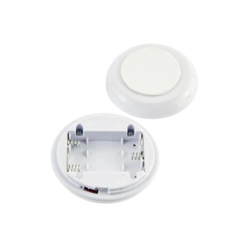 4 PCS Wireless LED Puck Lights Closet Under Cabinet Lighting with Remote Control