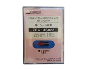 45-60 Degree Small SHK Roland Compatible Vinyl Cutter Blades, 3A Grade 5pcs/pack