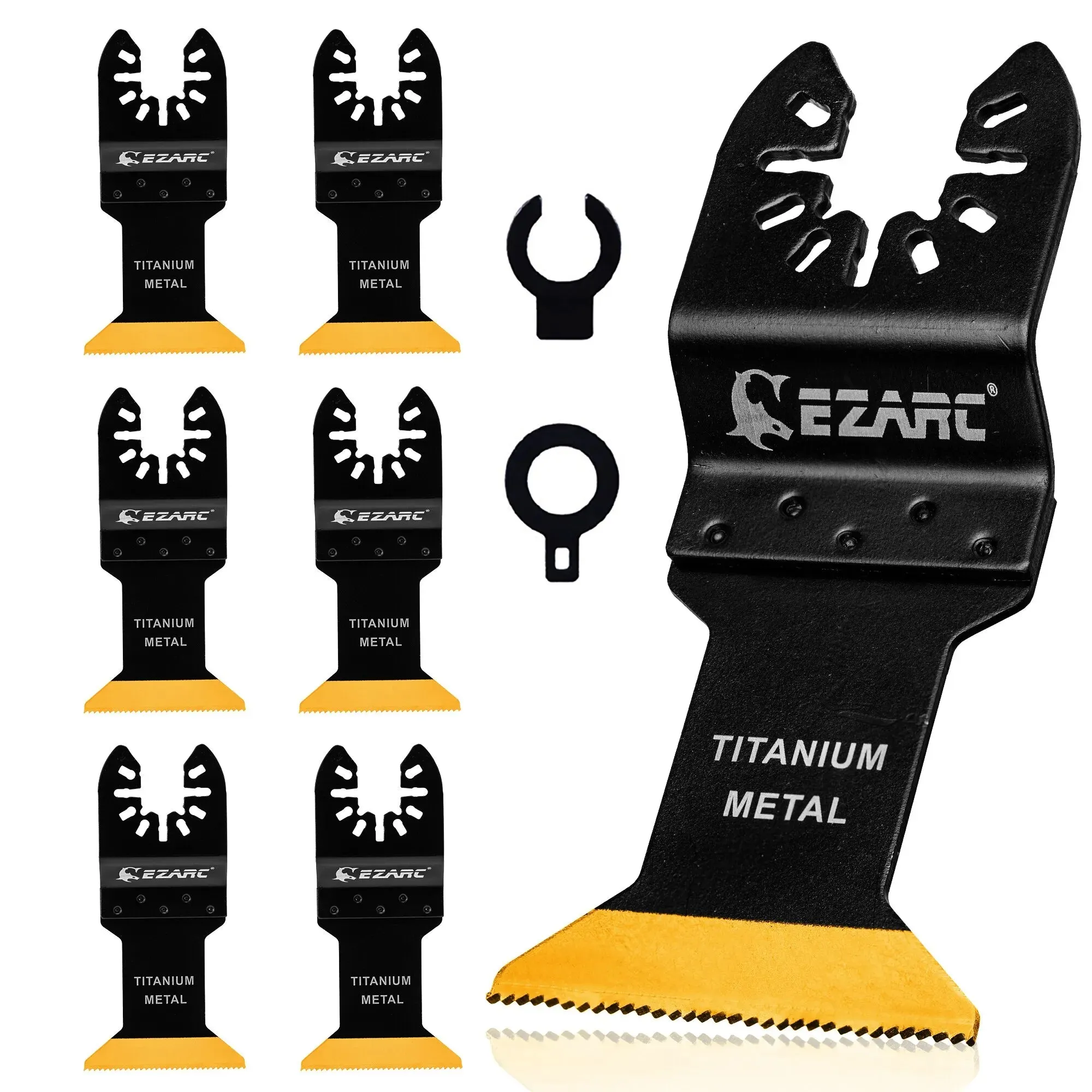 6 Piece Titanium Oscillating Saw Blades 3
