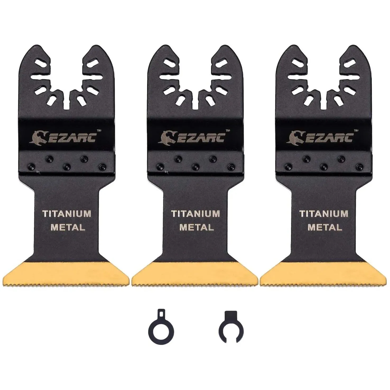 6 Piece Titanium Oscillating Saw Blades 3
