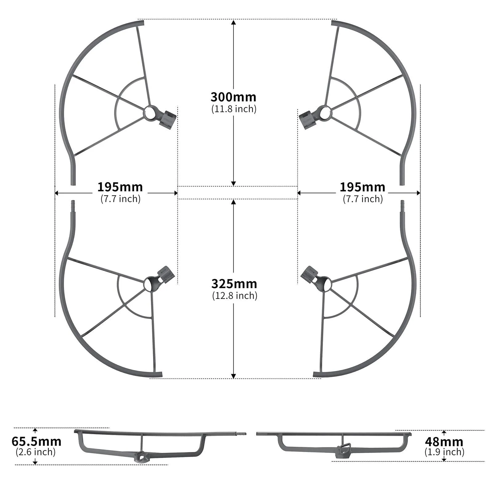 Anti-collision Drone Propeller Guard - Protective Ring
