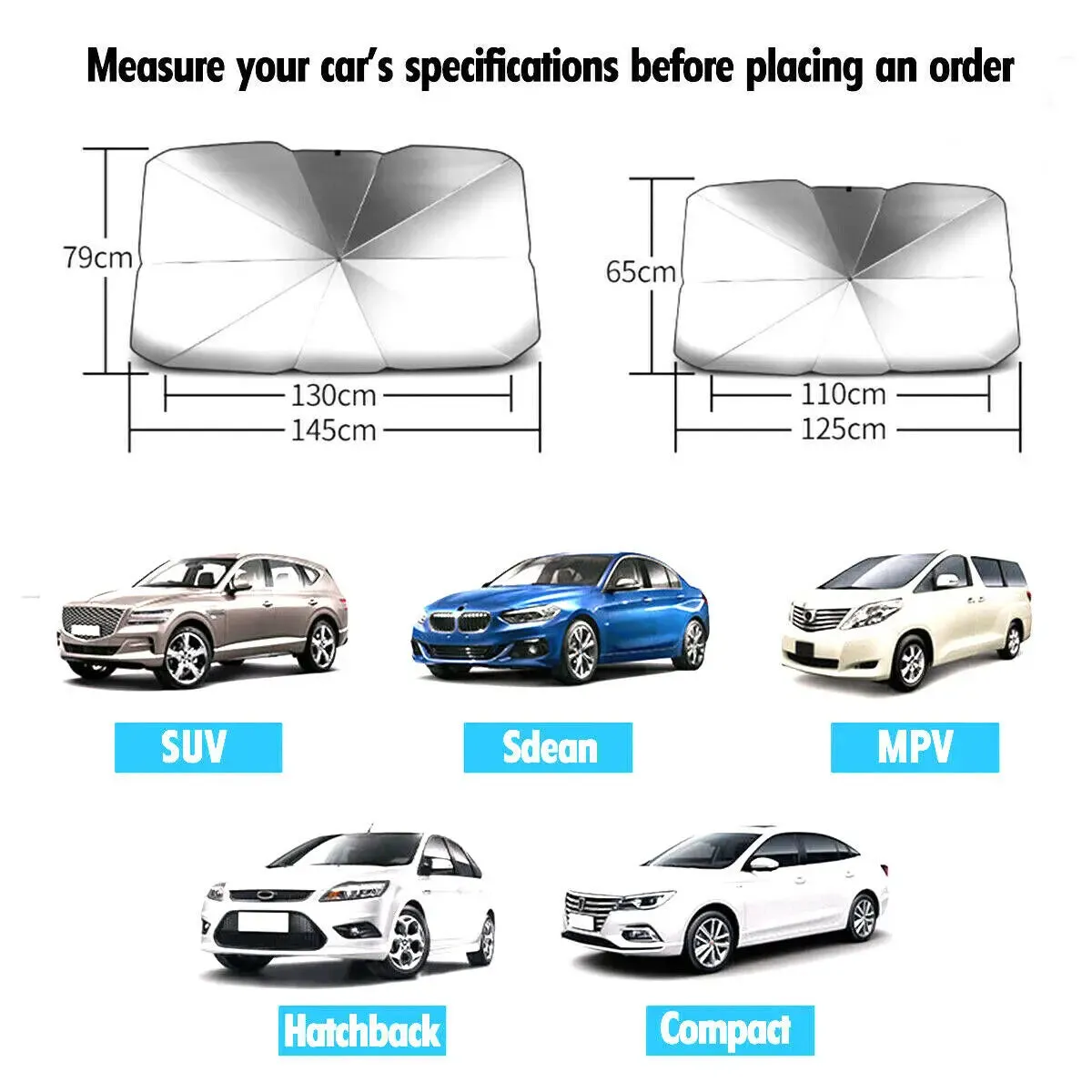 Auto Sun Shade Protector for Windshield