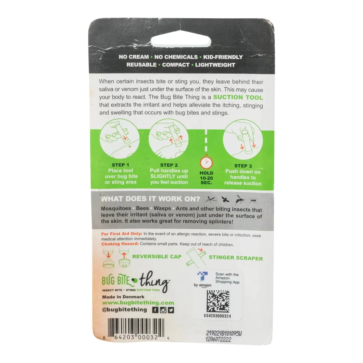 Bug Bite Thing Insect Bite Relief Suction Tool