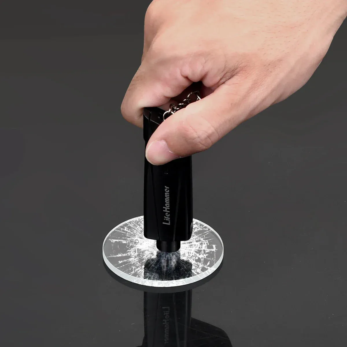 Car Safety Hammer Window Breaker & Seat Belt Cutter
