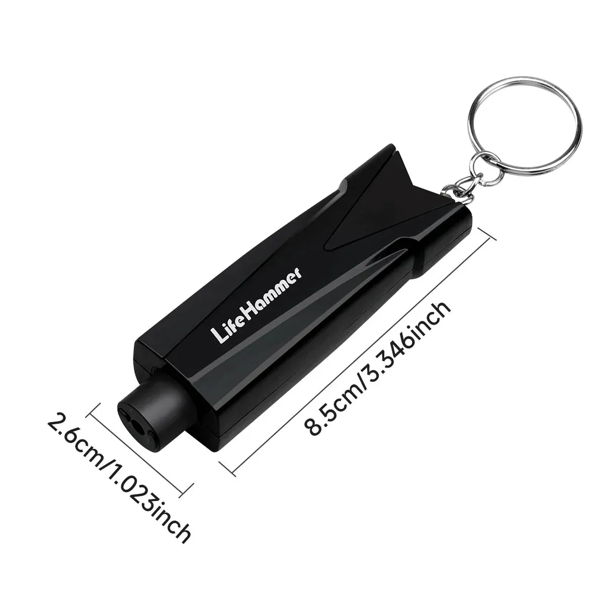 Car Safety Hammer Window Breaker & Seat Belt Cutter
