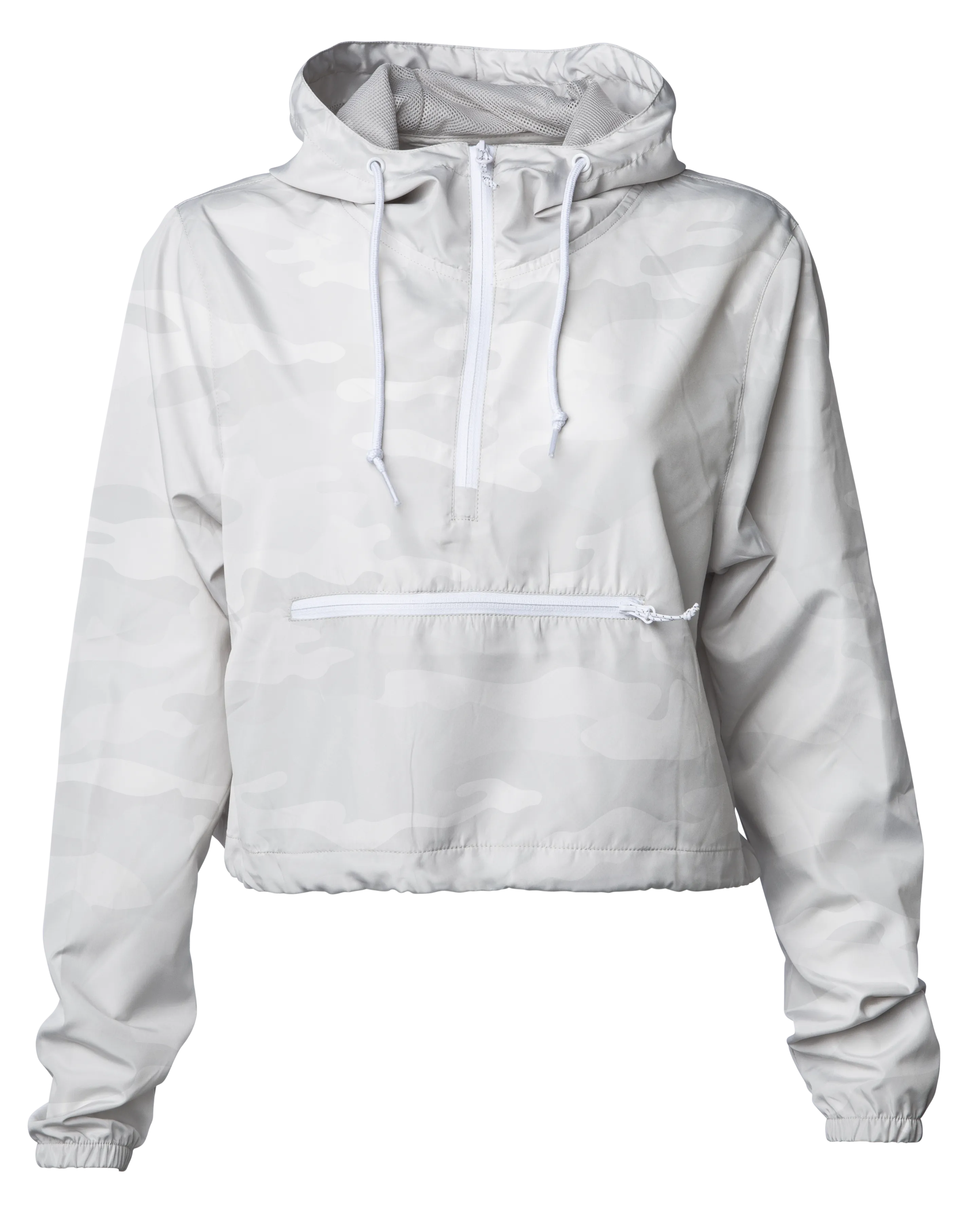 EXP64CRP WOMENS LIGHTWEIGHT CROP WINDBREAKER