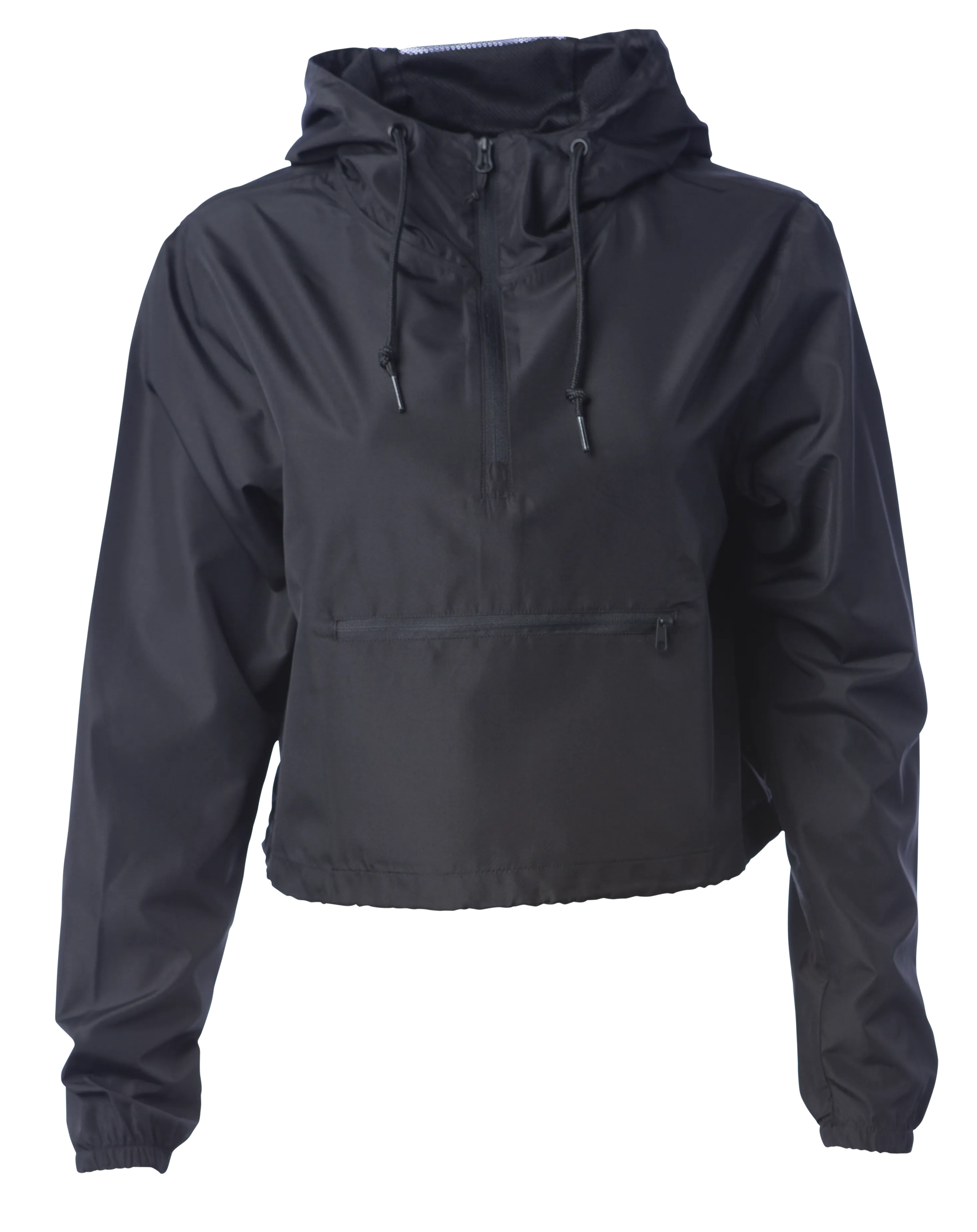 EXP64CRP WOMENS LIGHTWEIGHT CROP WINDBREAKER