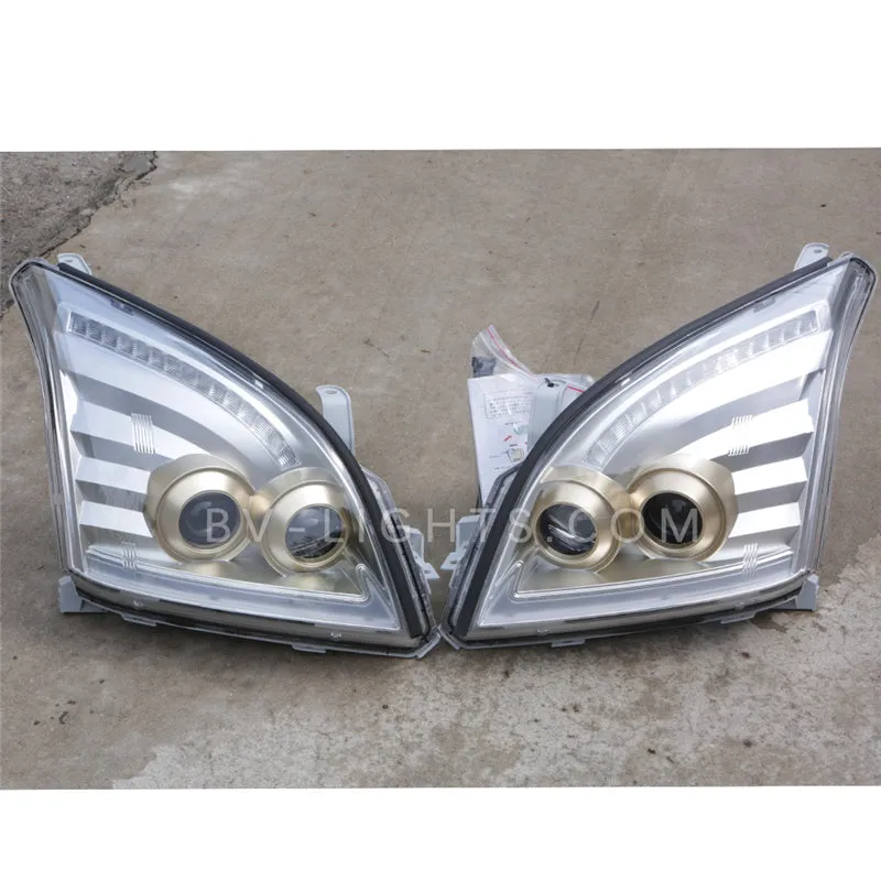 For Toyota Land Cruiser / Prado FJ120 2003-2009 upgrade HID headlight Modified  headlight