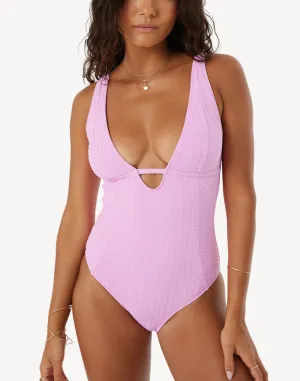Haleiwa Plunge One Piece Swimsuit
