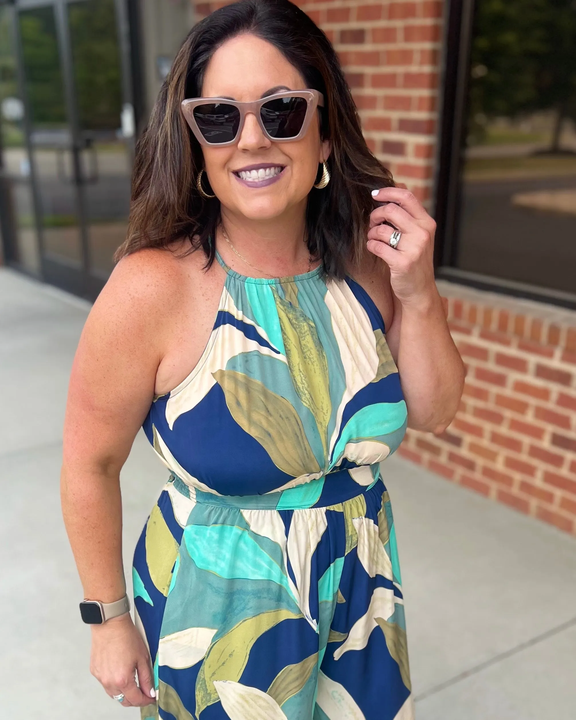 I-SEA Daisy Sunglasses in Sand