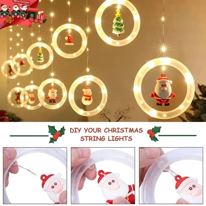 Kerst voorverkoopKerstdecoratie ringverlichting
