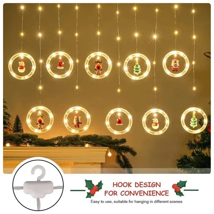 Kerst voorverkoopKerstdecoratie ringverlichting