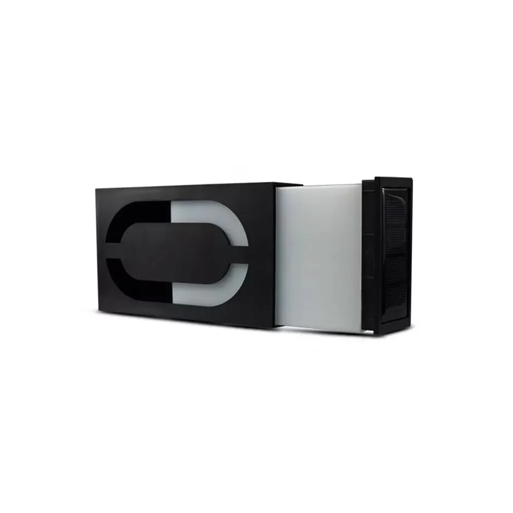 LED Solar Wall Number Lights