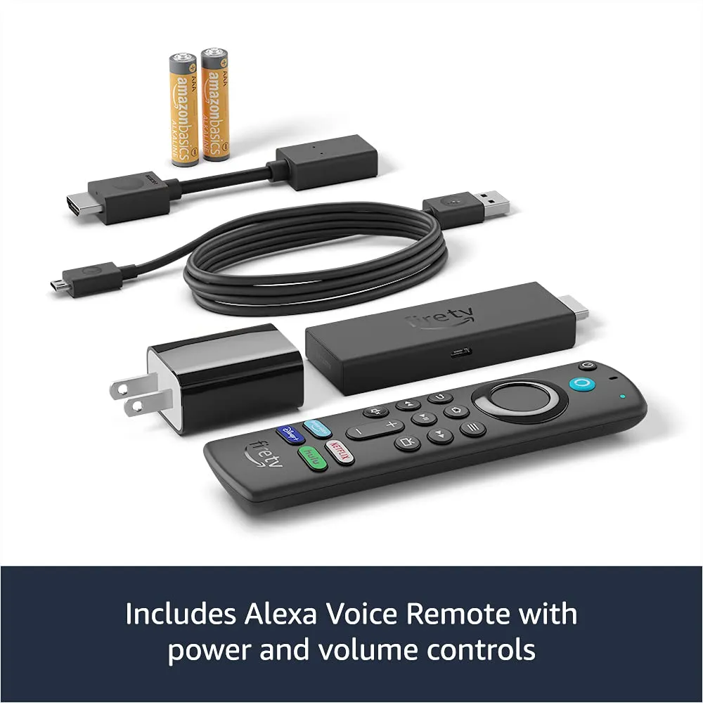 Like-New Fire TV Stick 4K Max streaming device, Wi-Fi 6, Alexa Voice Remote (includes TV controls)
