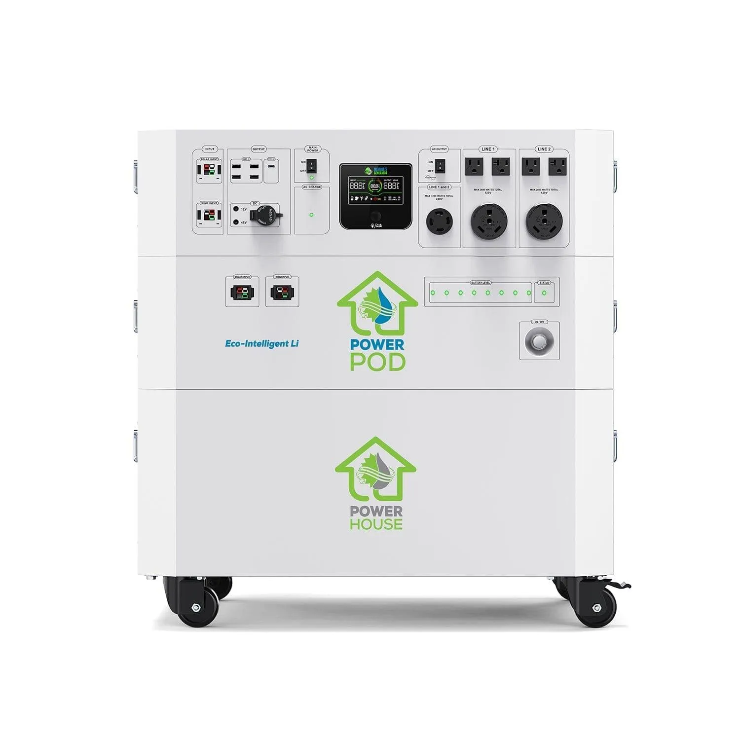 Nature’s Generator Powerhouse Hybrid Platinum Plus System