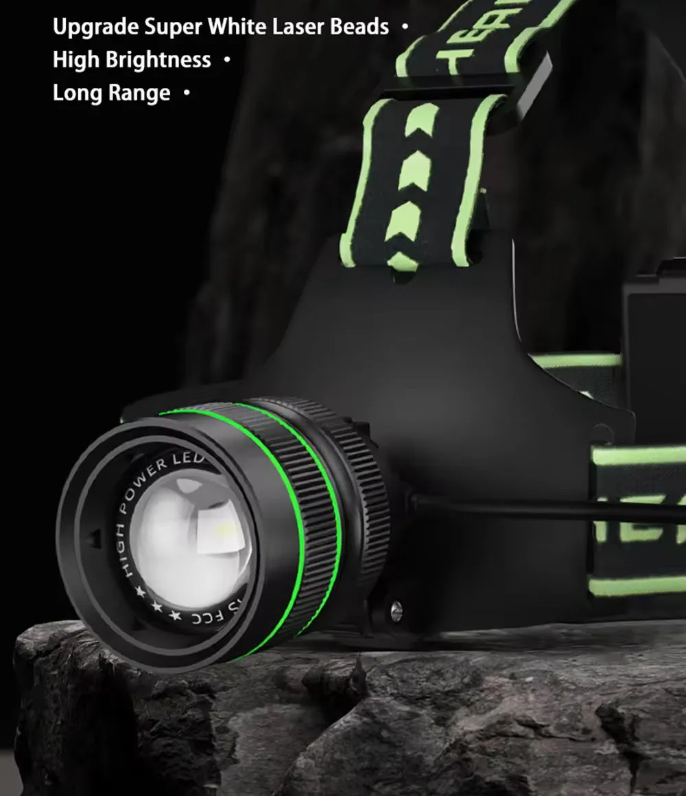 Recon GS2U Extreme Power 5000 Lumens Rechargeable sensor headlamp 200-500 meter range