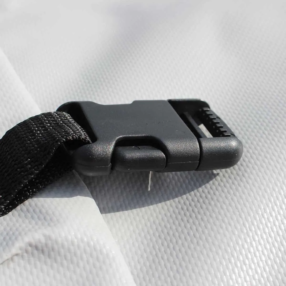 RS600 Boat Cover - Boom Up - PVC Grey