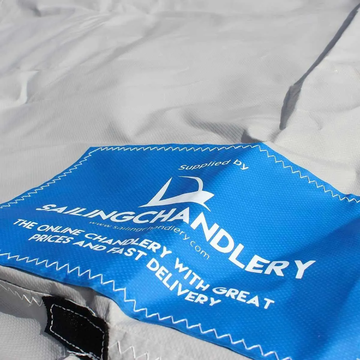 RS600 Boat Cover - Boom Up - PVC Grey