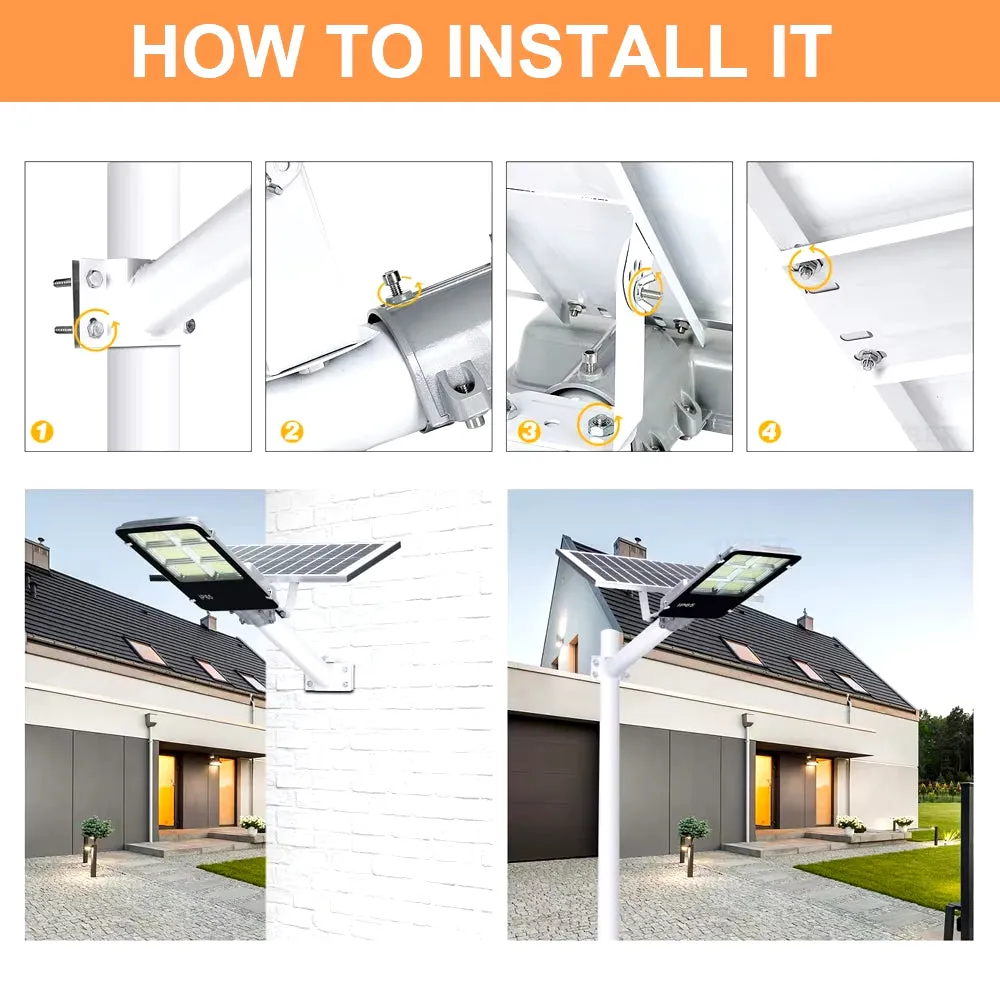 Solar LED Street Lamp 300W 200W 100W 50W Solar Garden Light LED Street Light Solar Flood Lightings Outdoor