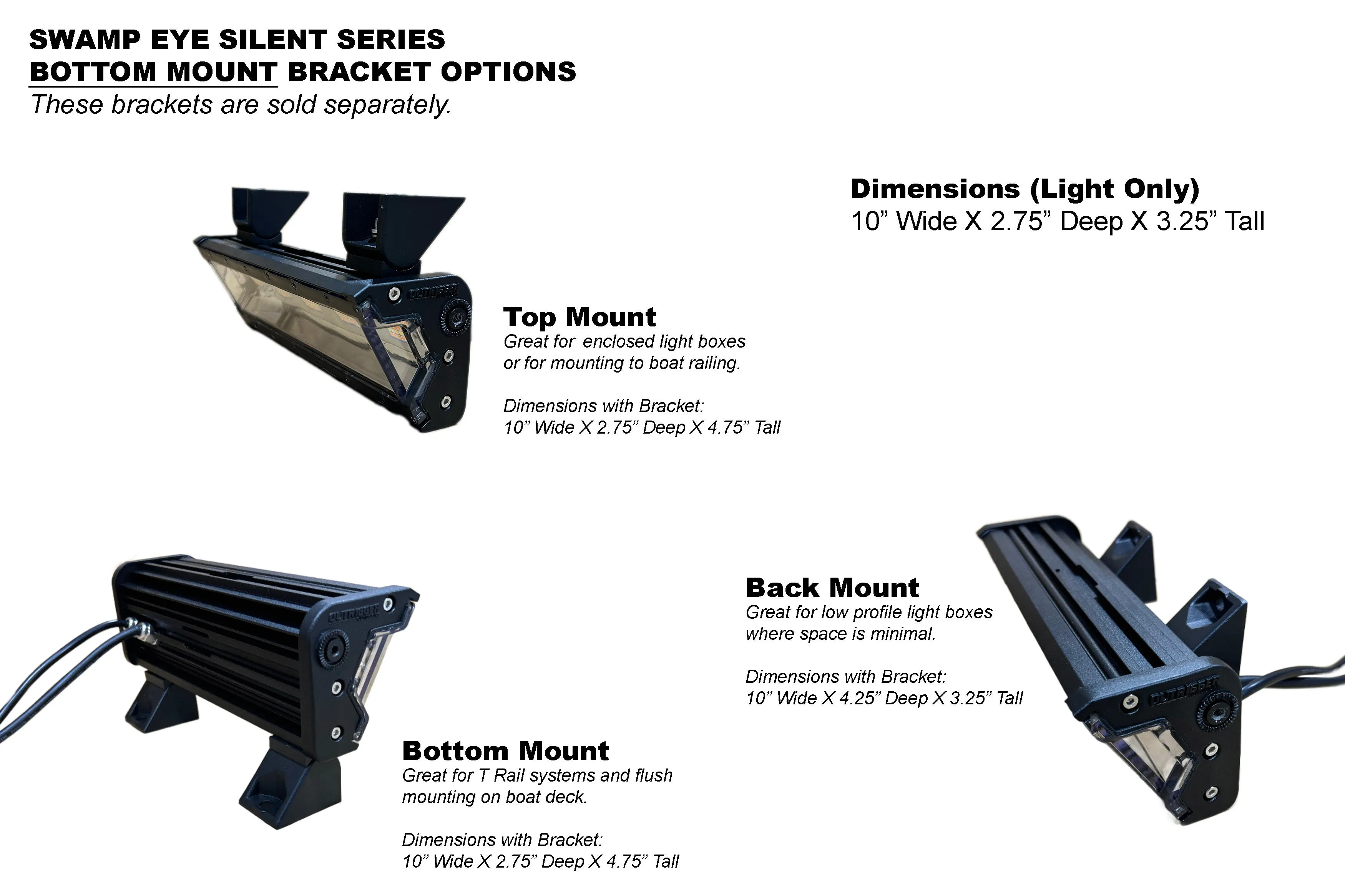 Swamp Eye Silent Series Bowfishing Light