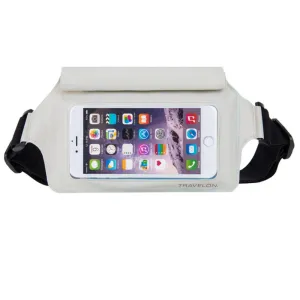 Travelon Waterproof Waist Pouch Dry Bag Iphone Camera Smart Phone Wallet Case !