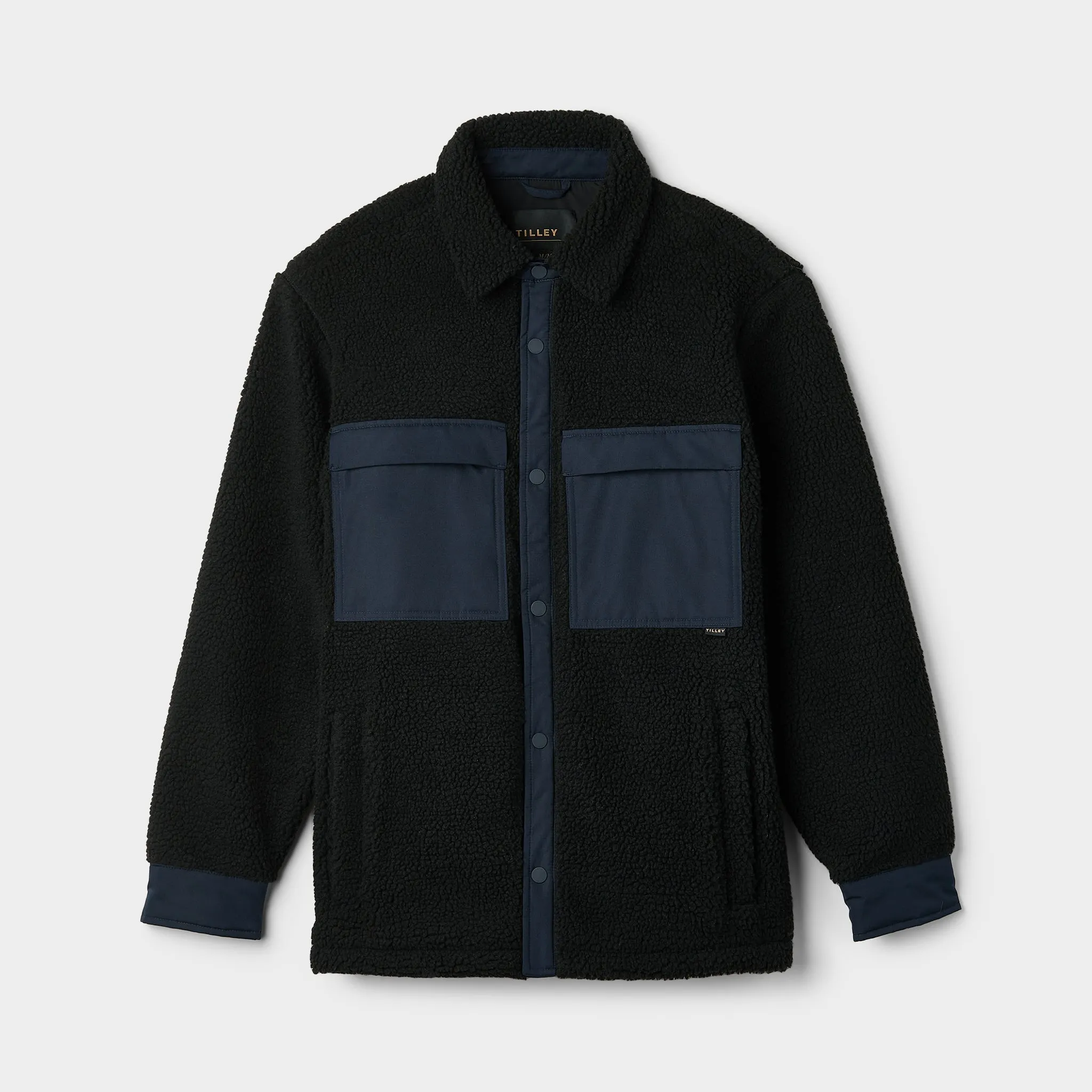 Two Tone Sherpa Jacket
